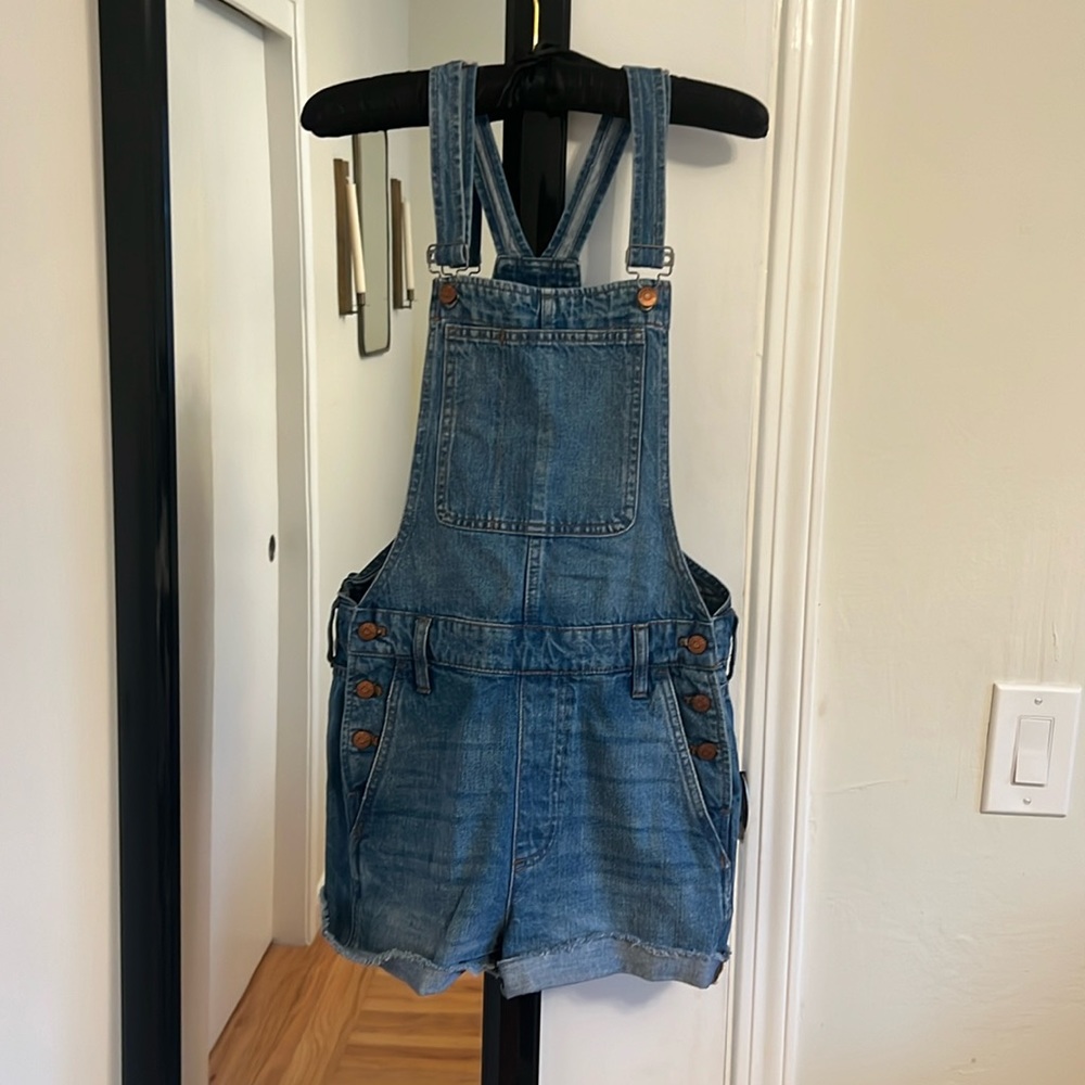 Madewell Short Overalls